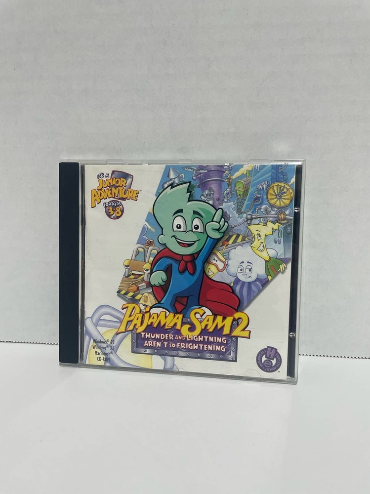 Pajama Sam 2 - Thunder And Lightning Aren't So Frightening PC Game
